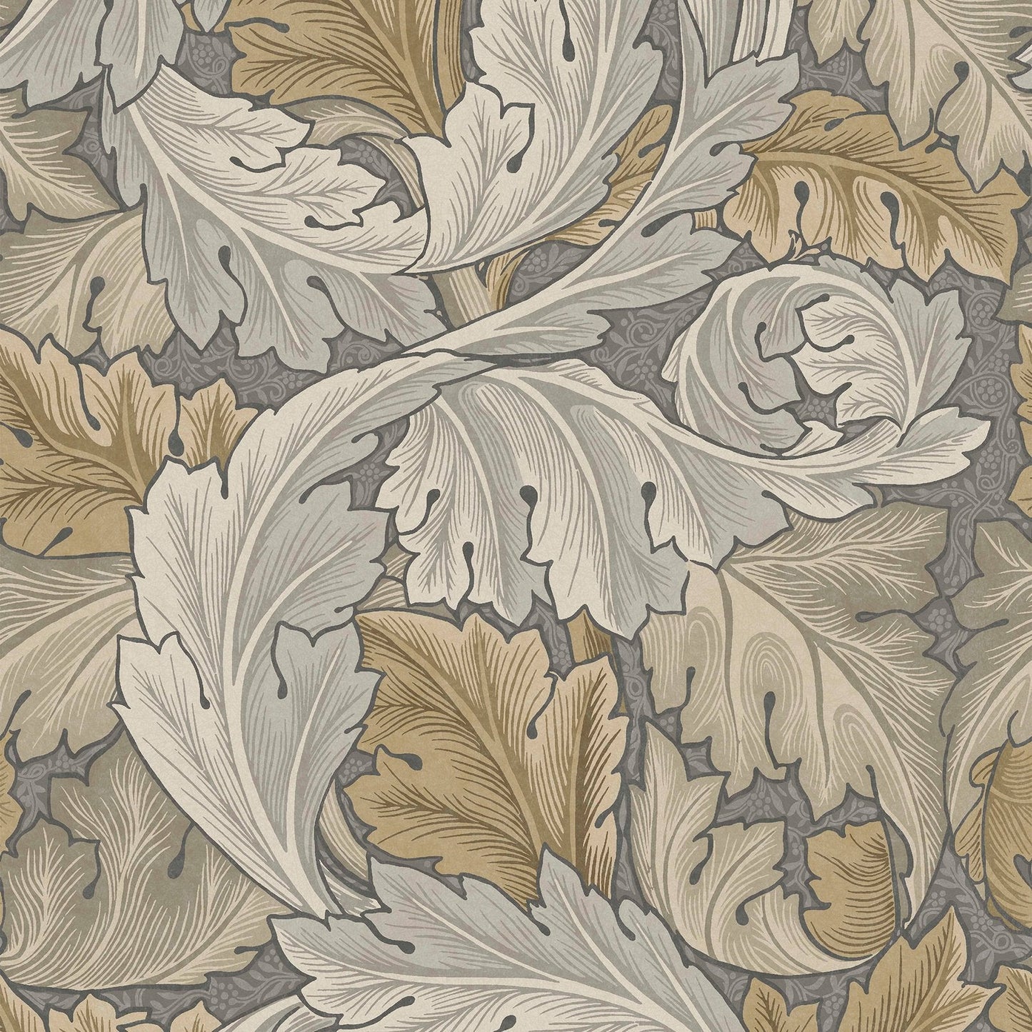 Acanthus Wallpaper - Neutral - 124226 - William Morris AH