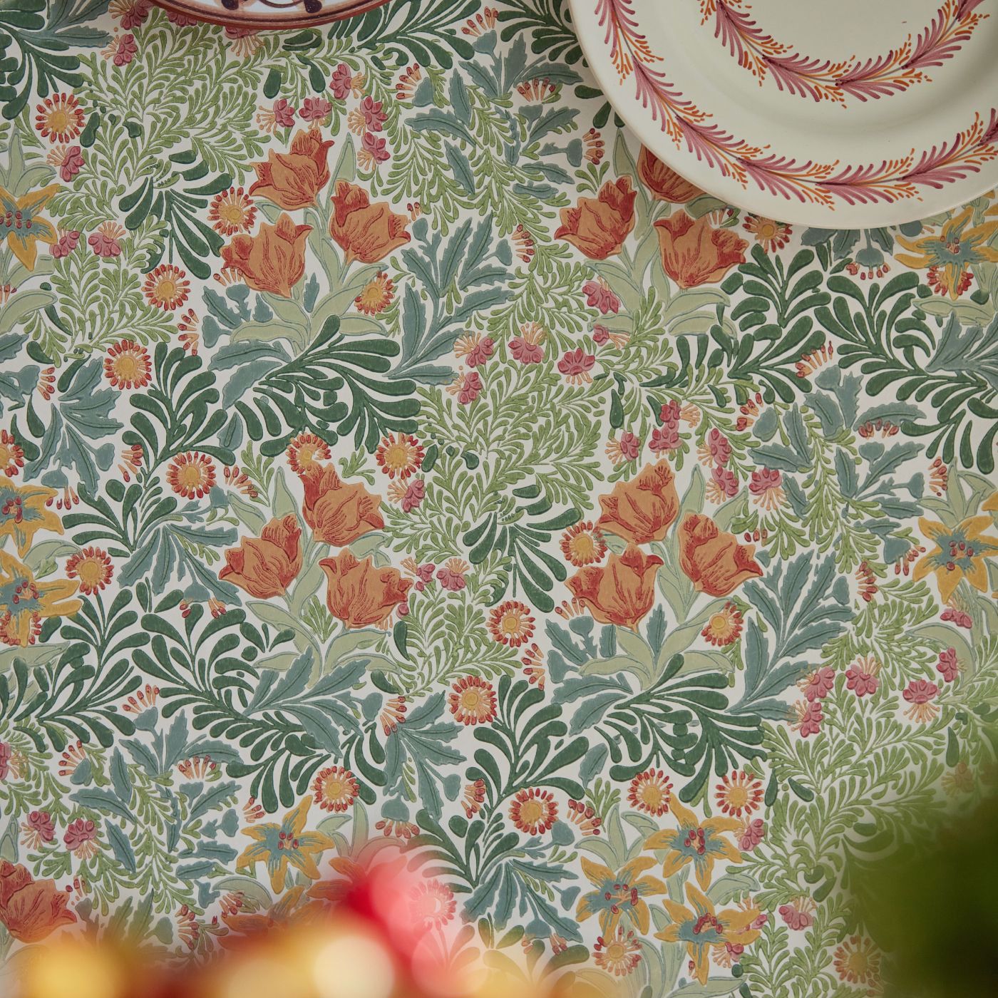 Bower Wallpaper - Herball/Weld - 217204 - Morris & Co