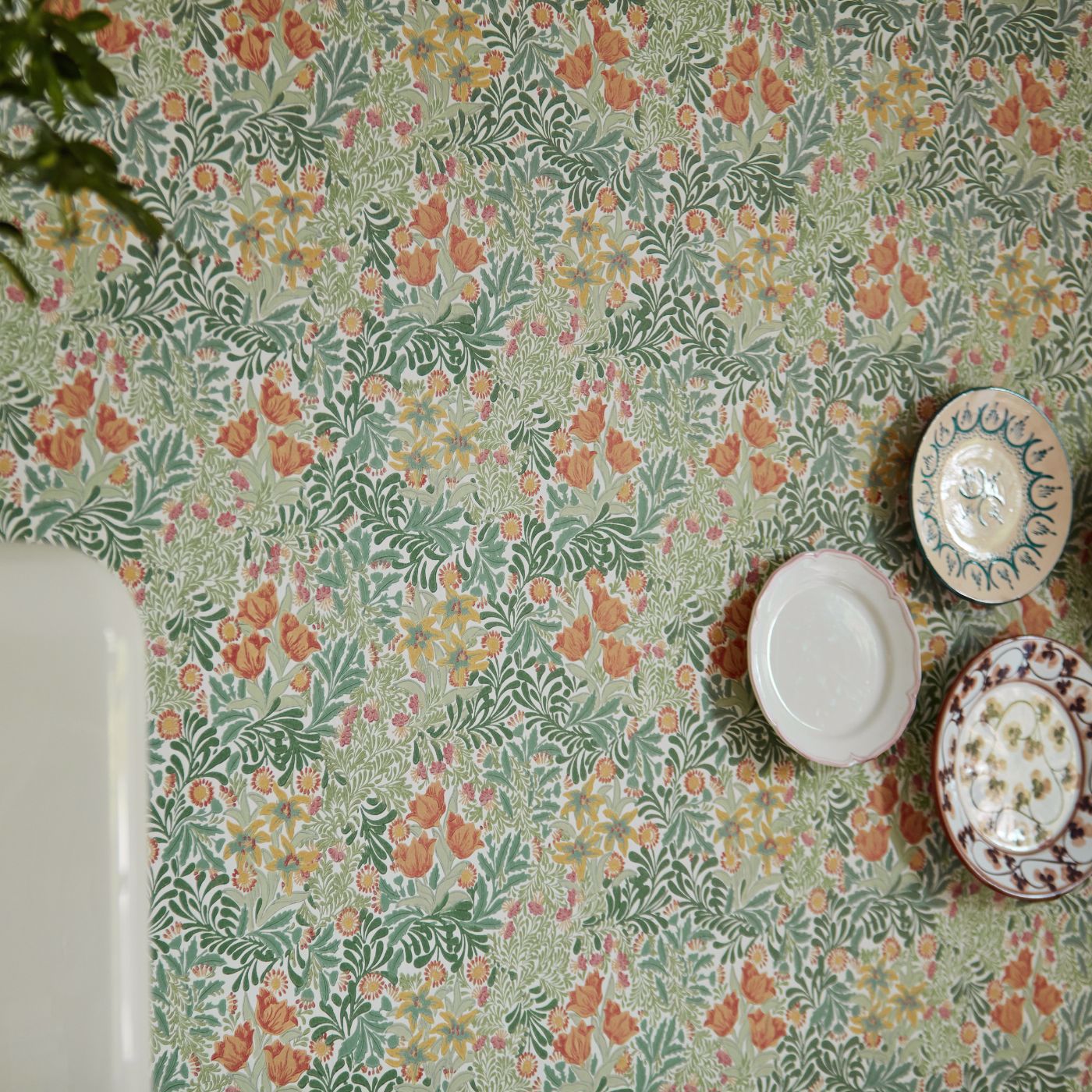 Bower Wallpaper - Herball/Weld - 217204 - Morris & Co