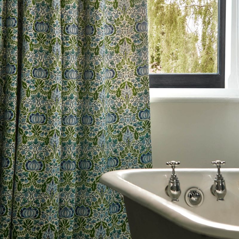 Little Chintz Fabric - Nettle/Woad - 227250 - Morris & Co