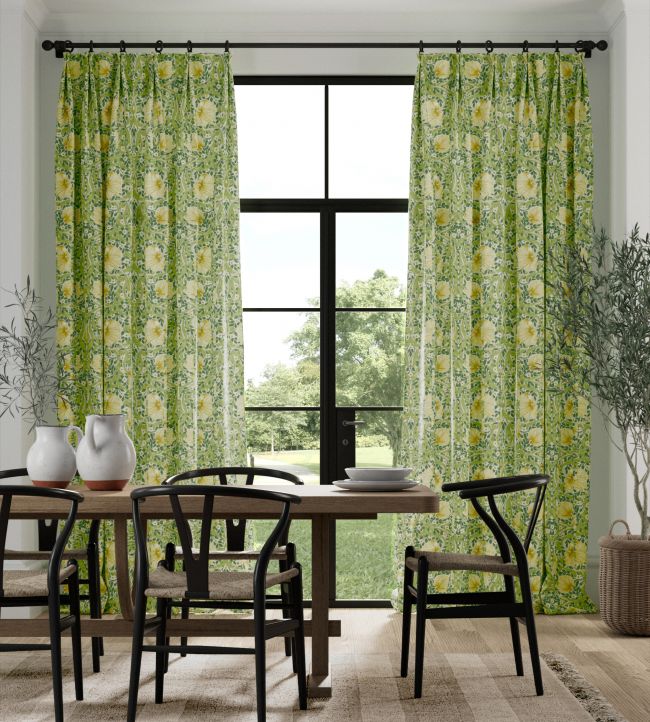 Pimpernel Fabric - Weld/Leaf Green - 226898 - Morris & Co