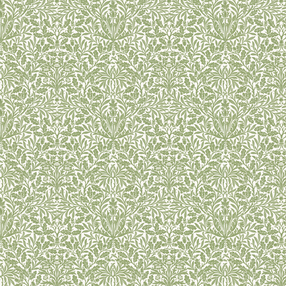 Pure Acorn Wallpaper - Fennel - 217402 - Morris Wallpaper WD