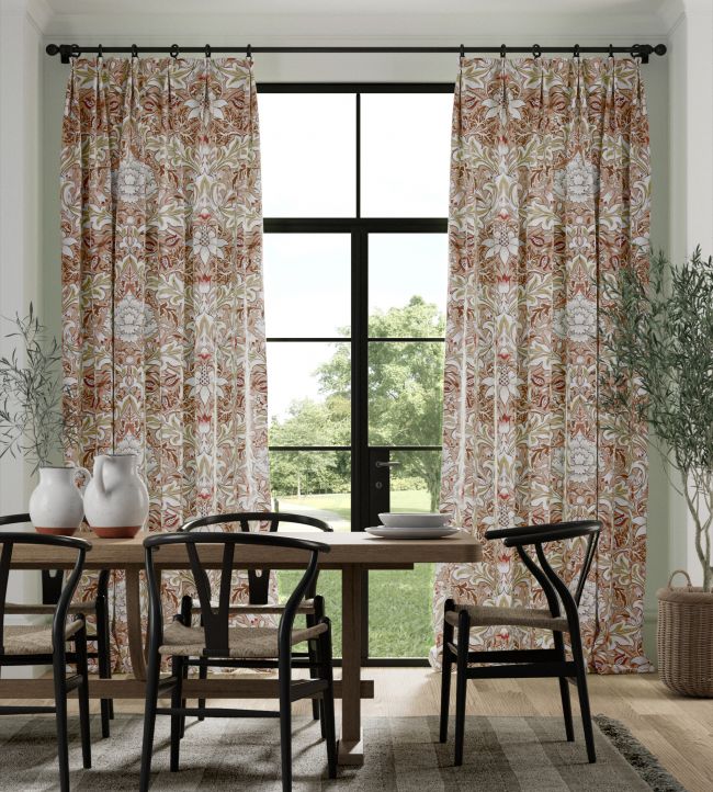 Simply Severn Fabric - Madder/Russet - 226903 - Morris & Co