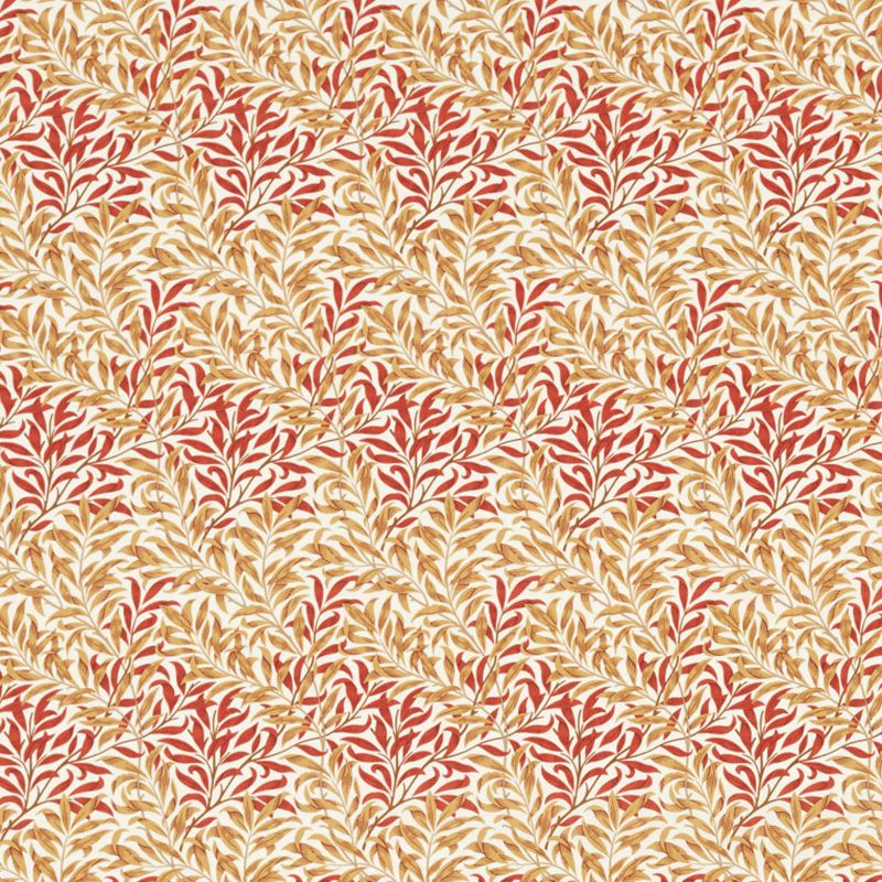 Willow Bough Minor Fabric - Russet - 227245 - Morris & Co
