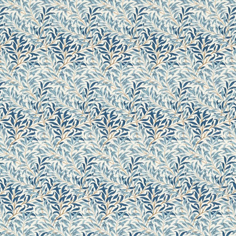Willow Bough Minor Fabric - Woad - 227244 - Morris & Co