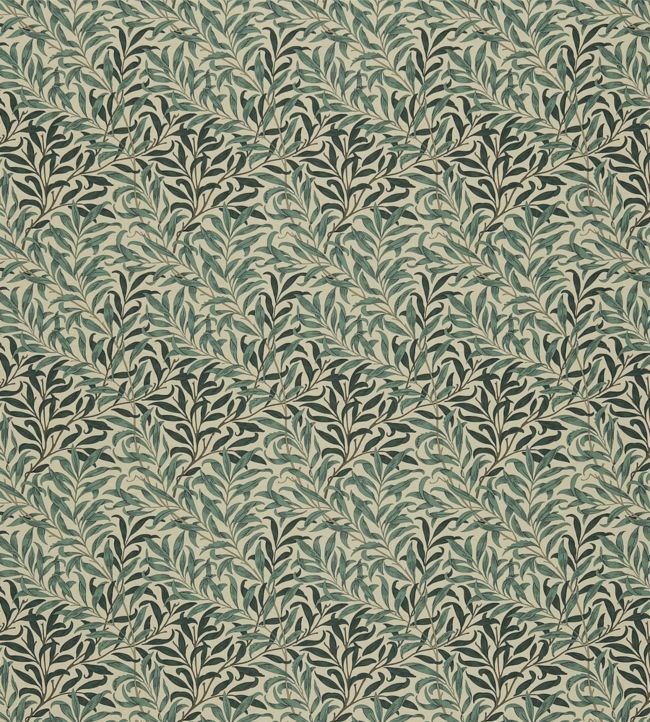 Willow Boughs Fabric - Taupe/Green - DMCR226470 - Morris & Co