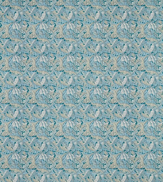 Acanthus Fabric - Denim - F1681/01 - Clarke & Clarke