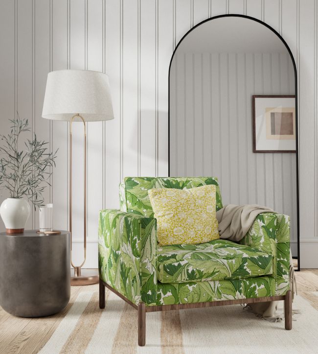 Acanthus Fabric - Leaf Green - 226896 - Morris & Co