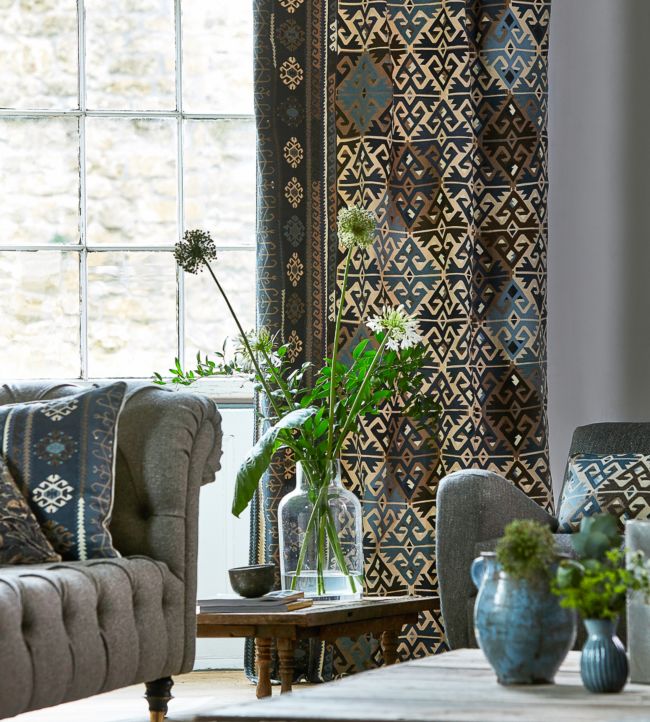 Burdock & Star Fabric - Indigo - 236519 - Morris & Co