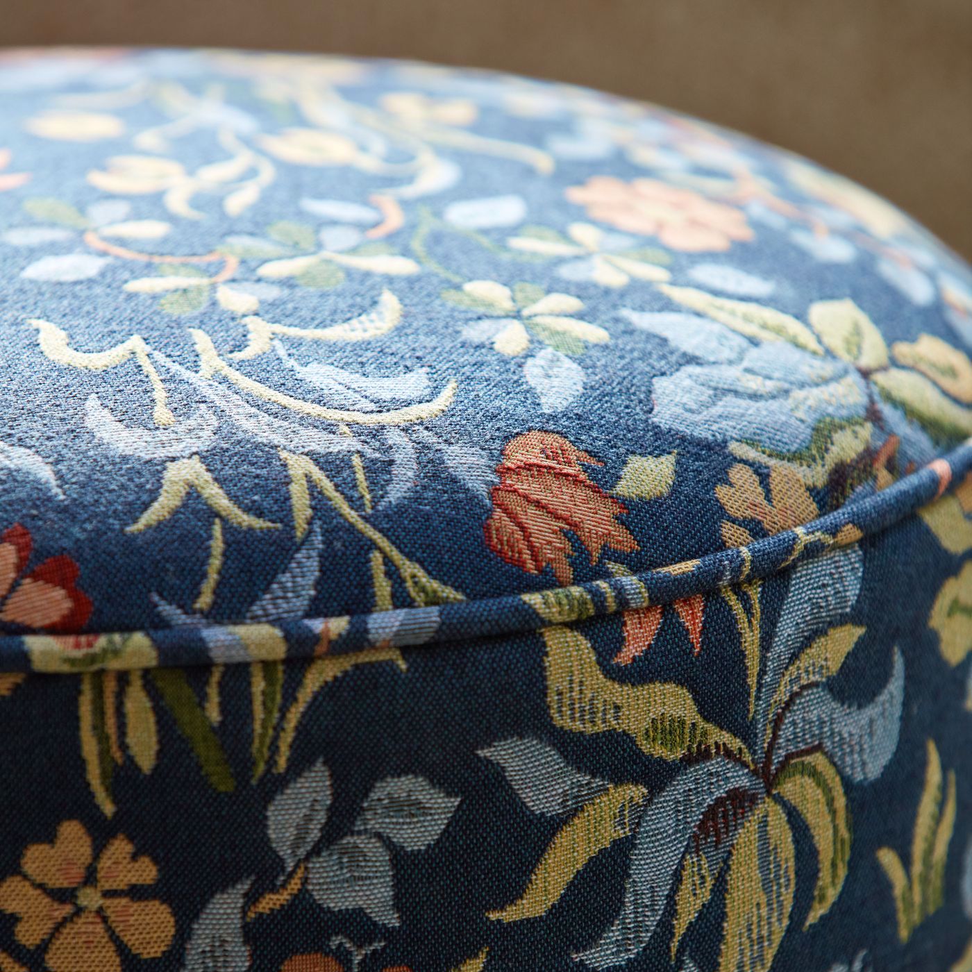 Flowers By May Fabric - Indigo - 237313 - Morris & Co