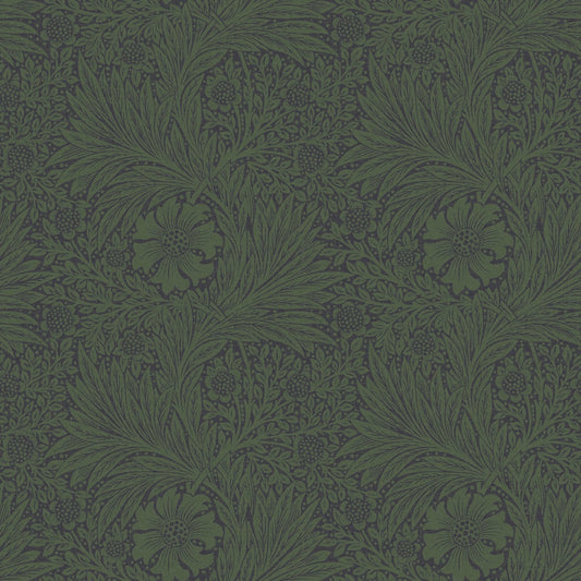 Marigold Fibrous Wallpaper - Green - 124255 - William Morris AH