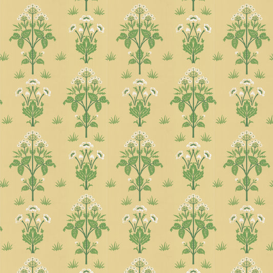 Meadow Sweet Wallpaper - Weld Yellow - 217381 - Morris Wallpaper WD