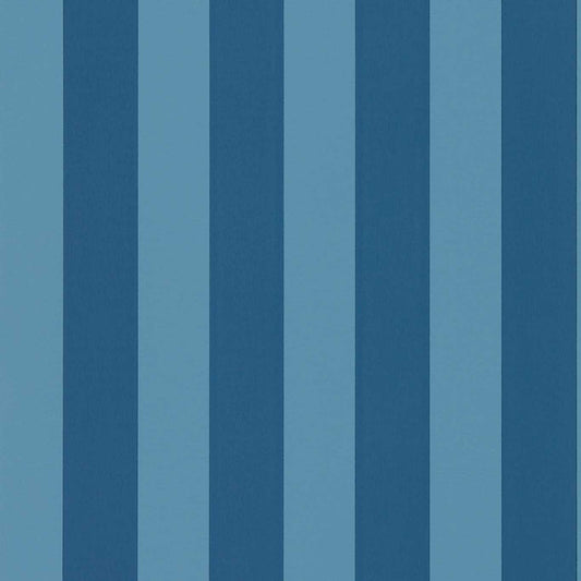 Signature Stripe Wallpaper - Jazz Night - 510032 - Morris & Co