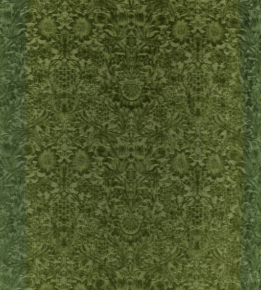 Sunflower Caffoy Velvet Fabric - Tump - 237283 - Morris & Co