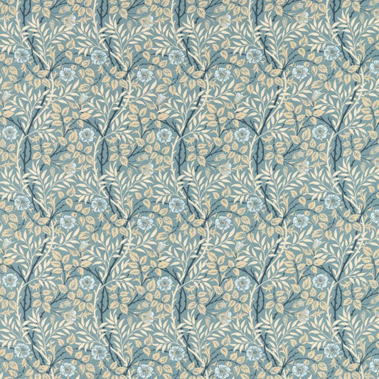 Sweet Briar Fabric - Mineral/Linen - 227241 - Morris & Co
