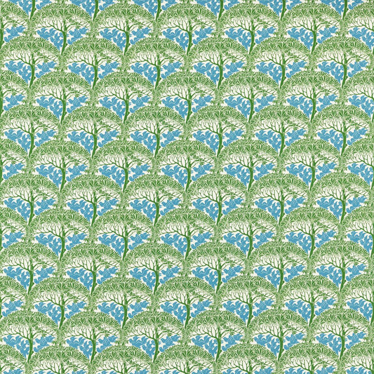 The Savaric Fabric - Garden Green - 227218 - Morris & Co