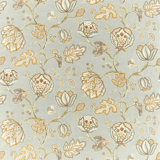 Theodosia Fabric - Grey - 226596 - Morris & Co