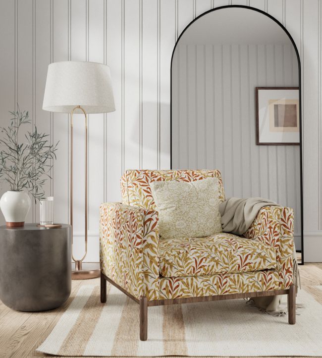 Willow Boughs Fabric - Russet/Ochre - 226895 - Morris & Co