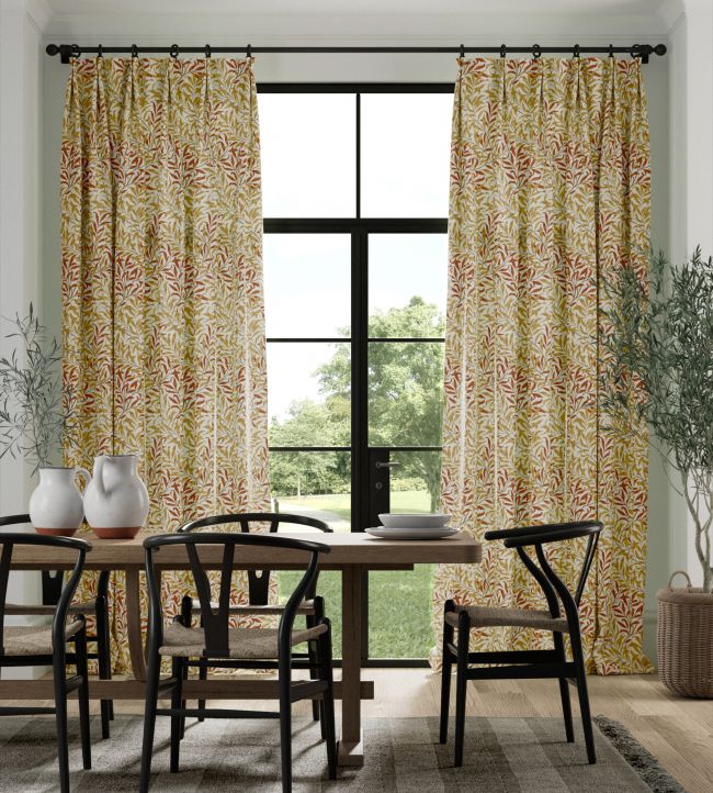 Willow Boughs Fabric - Russet/Ochre - 226895 - Morris & Co