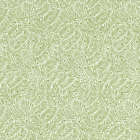 Yew & Aril Fabric - Sage - 227256 - Morris & Co
